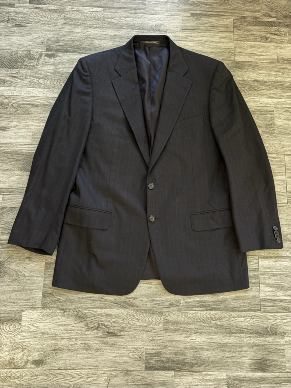 Ermenegildo Zegna Men's Wool Striped Suit Size 56